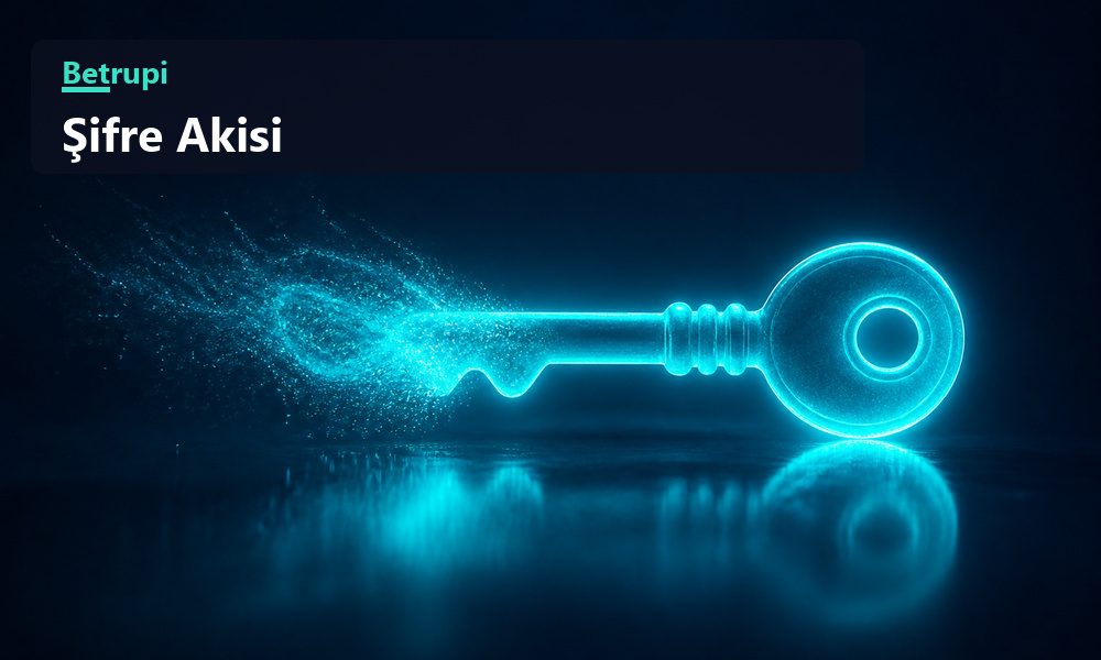 Sıfırlama isteğinden yeni şifreye kadar geçen adımların akış şeması