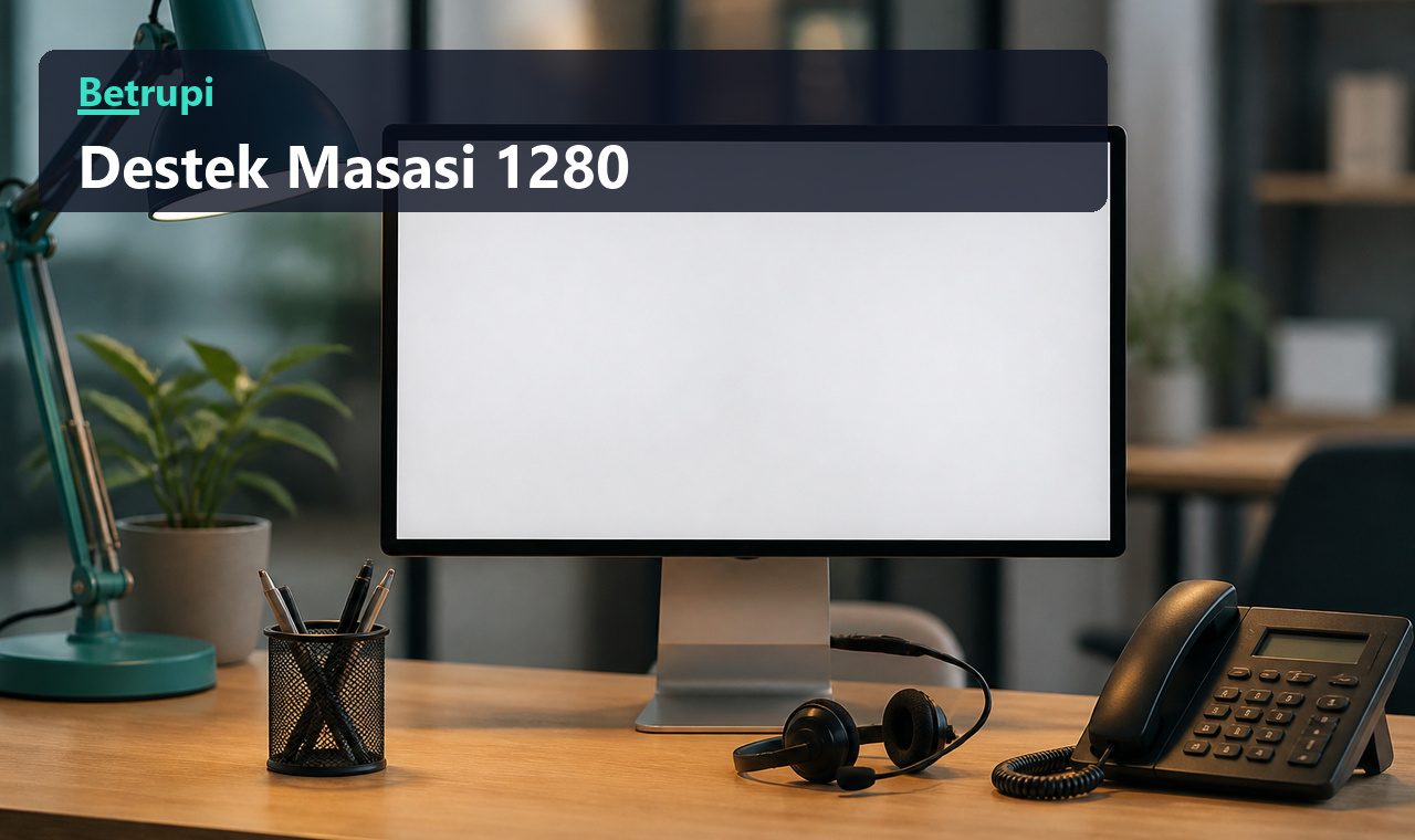 Bir destek talebinin ekranda adım adım incelendiği çalışma masası