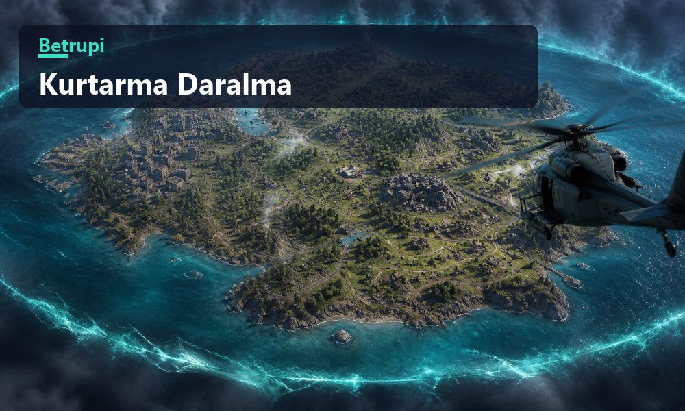 Kurtarma Görevi haritasının aşama aşama daraldığını gösteren üç kademeli plan